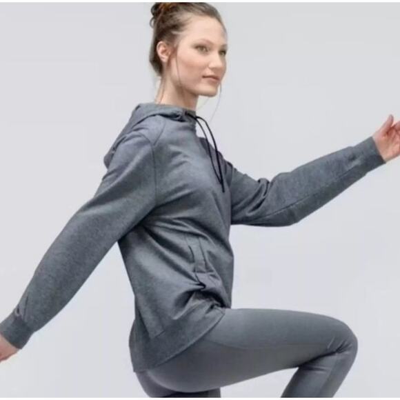 Ministry of Supply Fusion Terry For All Hoodie Merino Wool Blend- Gray Sz XS - Picture 1 of 6
